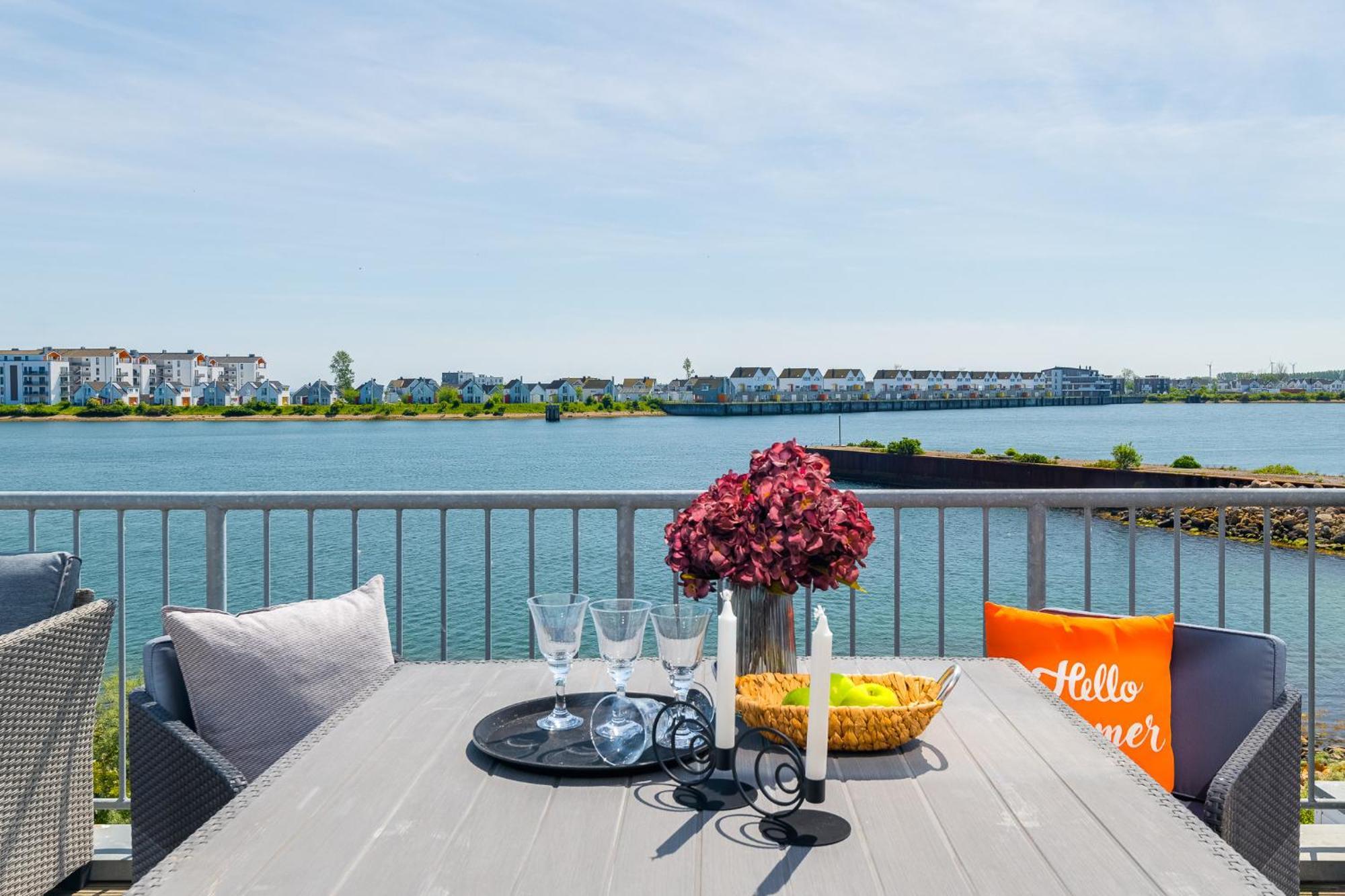 Ferienwohnung Harbourviews Olpenitz Luaran gambar